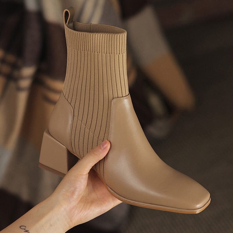 Dallas Bota Feminina Texana Western Cano Curto com Malha - Mais Conforto Mais Estilo