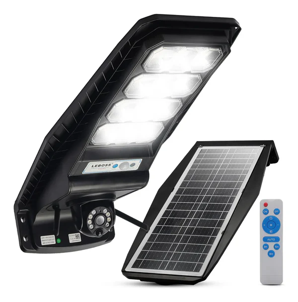 Refletor Solar SecurePro Com Câmera Sem Fio