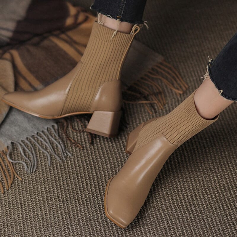 Dallas Bota Feminina Texana Western Cano Curto com Malha - Mais Conforto Mais Estilo
