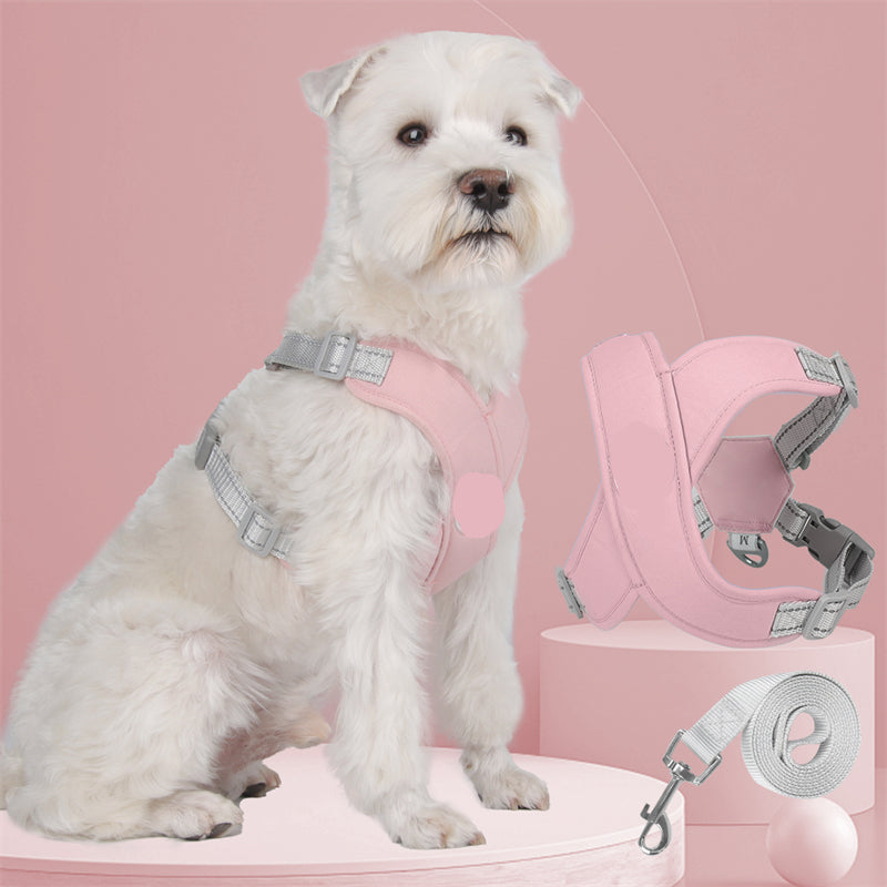 Kit Coleira Peitoral & Guia Pet