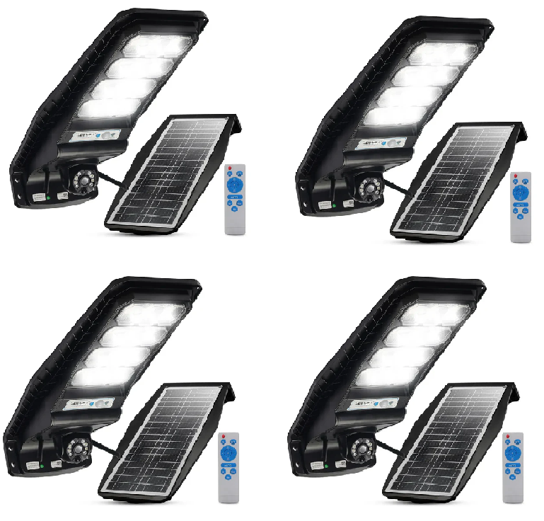 Refletor Solar SecurePro Com Câmera Sem Fio